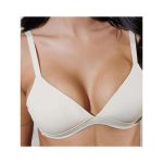 French Bestseller Triangular Cup Bra Set, Small Breasts Gather, Large Breasts Look Small, Solid Color Bra Underwear - 图片 6