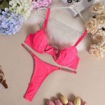 A Must-have Russian Erotic Lingerie Set Featuring Three-point Halter Steel Ring Mesh and Revealing Breasts - 图片 6