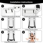 BDSM Toys Bedroom Door Swing Chair Sex Toy with Adjustable Strap Couples Bondage Kit Gear Sex Sling Furniture for Couples - 图片 6
