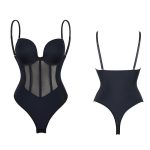 Slim Shoulder Strap, Halter, One-piece Shaping Top, Tummy Cinching, Backless Shaping and Body Shaping Bra One-piece - 图片 6