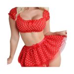 European and American Best-selling Sex Underwear, Sexy Off-the-shoulder Puffy Skirt, Sex Underwear Set - 图片 6