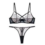 European and American Bestsellers: Cross-laced Lace Bras for a Slimming Bust, Anti-sagging and Fun Lingerie Sets - 图片 6