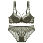 European and American Romantic and Sexy Underwear, Large Chest and Small Look Bra Set, Sexy Lace Thin Bra Set - 图片 6