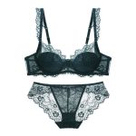 A Popular French Sexy and Romantic Mesh Women's Lingerie Set From Europe and America, a Breathable and Lace Bra Set - 图片 6