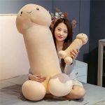 Custom Penis Plush Toy Simulation Plushie Real-life Penis Plush Hug Pillow Stuffed Sexy Interesting Gifts for Women - 图片 6