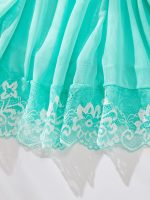 Summer Knee Length Short Nightdress Loose Lace Bow Night Dresses for Women - 图片 6