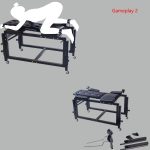 BDSM Furniture Open Leg Spreader Restraint Handcuffs Large Sex Furniture Love Sofa Erotic Bondage Sofa Chair With Sex Machine - 图片 6