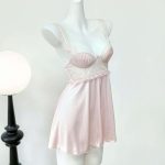 New Design Womens Erotic Hollow Out Underwear Transparent Lace Embroidery Nightie Lingerie Sexy Womens Pajamas Nightdress - 图片 6