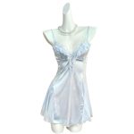 No Minimum Sexy Lingerie Nightdress Thong Set Attractive Sleepwear Robe Sexy Lingerie for Women Sling Pure Nightdress - 图片 6