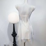 Wholesale Available Womens Sexy Cutout Sheer Lace Embroidered Lingerie Seductive Paddedstrap slip Nightgowns Sleepwear - 图片 6