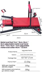 XXX Crab Shape Sex Furniture Erotic Love Chair Bed with Sex Machine BDSM Limbs Restraint Spreader Handcuffs Ankle Cuff Sex Toys - 图片 6