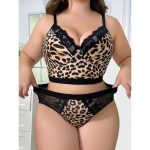 Sexy Lace Thin Plus-size Lingerie, Large Bust, Slimming Bra, Anti-sagging, Breast Retraction Bra Set, Sexy Lingerie Set - 图片 6