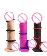 IUOUI Hot Selling Sex Shop Rubber Male Delay Ejaculation Penis Ring Sex Toy Penis Cock Ring - 图片 6