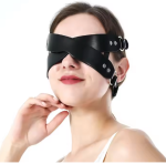 Pu Leather Personality Cross Sexy Eye Mask Party Costume Ball BDSM Women Men Game Decorative Party Eye Mask - 图片 6
