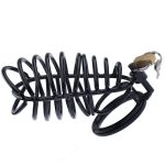 Key and Lock Included Cock Cage Male Chastity Device Locked Cage Sex Toy for Men Chastity - 图片 6