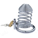 Metal Chastity Device Male Comfortable Virginity Lock Chastity Belt With Small Penis Cage - 图片 6