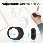 Silicone Sexy Toys Cock Vibrating Ring Vibrator Watch Design Rechargeable Adjustable Penis Ring for Men Gay Adult - 图片 6
