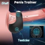 Testicle Massager Vibrator for Men Sexy Toys Penis Cock Ring Silicone Penisring for Men Sex Ring Men's Adult Goods - 图片 6