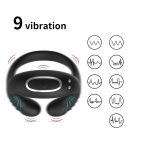Vibrating Cock Ring Mens Vibrator Help Men Long-Lasting Erection Increase Potency - 图片 6