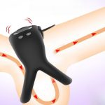 Sex Toy Box Vibrating Cock Ring for Men Silicone Penis Rings Intense Vibration Man Vibrator Stronger Erection Adult Toys - 图片 6