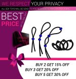 Silicone Cock/ Penis Rings Set With 7 Different Sizes - 图片 6