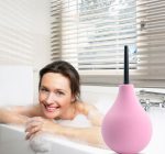 Reusable Pear Shaped Silicone Vagina Cleaner Enema Rectal Shower Tools Silicone Anal Cleaning Enema Bulb for Anal Cleaning - 图片 6