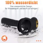 Double Penis Vibrator Ring Cock 10 Vibrating Patterns Clit Erotic Sex Men's Sex Toys - 图片 6