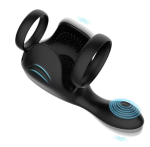 Male Prostate Massage Vibrator Anal Plug Wear Silicone Stimulate Massager Delay Ring Waterproof Toy for Men - 图片 6