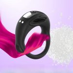 New Sex Toys for Man USB Rechargeable Silicone Delay Ring Triple Cross Locking Sperm Lock Fine Penis Ring Sex Toys for Men - 图片 6