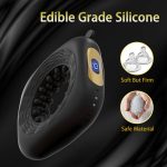 2025 New Style 10 Vibration Frequencies Delay Ejaculation Penis Rings Vibrator Silicone Lock Ring for Man - 图片 6