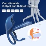 Prostatic Stimulation Boy love APP Control Vibrating Penis Ring Sex Toy for Men Cock Ring - 图片 6