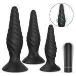 2021 Hot Sale Anal Male Anal Plug Set Sex Toys Chastity Vibrator Anal Dilator for Women - 图片 6