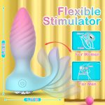 Wholesale Remote Control Silicone Men Prostate Massager Anal Plugs Flower Sex Toys Butt Plug Vibrators for Women - 图片 6