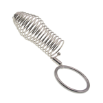 Stainless Steel Penis Ring Restraint Clasp Sleeve Penis Cage Male Penis Bondage Cock Ring Hollow Out Cock Cage Anti-Drop Ring - 图片 6