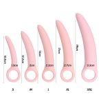 5 PCS Silicone Anal Prostate Massager With Pink Butt Plug Toy - 图片 6
