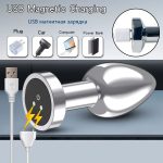 Men's Charging 10 Frequency Wireless Remote Control Plug Anal Grosso Plug Anal Con Vibration Anal Plug for Man - 图片 6