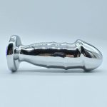 Dildos Shaped Butt Plug Sex Toy Metal Anal Plugs Men Plug Anal Trainer for Man Dildo Erotic Massager Stimulator Anal Trainer - 图片 6