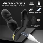 Thrusting Butt Plug Vibrator Sex Toys for Men Dildo Prostate Massage Anal Plug Sex Shop Toys for Adult 18 Gay Male Masturbator - 图片 6