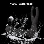 Anal Vibrator Prostate Massager Anal Sex Toys for Man, Black - 图片 6