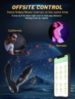 9 Thrusting & Vibrating Modes, App & Remote Control Anal Vibrator, Prostate Toys Prostate Massager - 图片 6