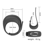 APP 10 Vibration Soft Male Silicone Penis Cock Ring Vibrating Massager Penis-Cock Ring Adult Sex Toys for Men - 图片 6