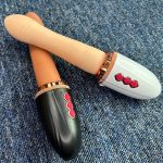 Realistic Automatic Thrusting Dildo Vibrator With Handle and Sucker Heating Telescopic Vibrating Sex Machine for Woman - 图片 6