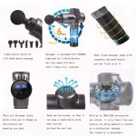 Wholesale-Free Shipping From US- Professional Rechargeable Electrical Deep Vibration Tissue Fascia Muscle Massager Gun - 图片 6