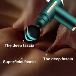 LetRock Body Electronic Massage Gun Handheld Deep Tissue Percussion Muscle Massage Gun Muscle Stimulator Massage Gun - 图片 6