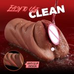 Realistic Anal Gel Adult Masturbator Sex Toys with 5D Deep Vagina and Tight Anus Adult Sex Toys for Men Masturbation - 图片 6