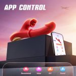 OEM /ODM 10 Vibration Thrusting Dildos with Slapping and Heating Adult Sex Toys G Spot Vibrator with Sliding Ring for Women - 图片 6