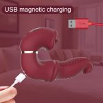 LetRock Rechargeable LED Display Tongue Vibrator for Women 9 Vibration Modes Vagina G Spot Women Sex Toys - 图片 6