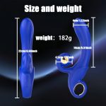 Wholesale G Spot Clitoral Stimulation Snail Vibrator 10 Speed 2 in 1 Dildo Stimulator Sex Toys for Women - 图片 6