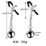 Nipple Clamps With Chain Nipple Stimulator Nipple Clamp Sex Toys for Woman - 图片 6