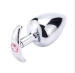 Amazon Hot Luxury Jewelry Training Set Stainless Steel Butt Plug Fetish Bondage Anal Stimulation Sex Toy for Male and Female - 图片 6